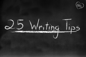 25 unusual writing tips